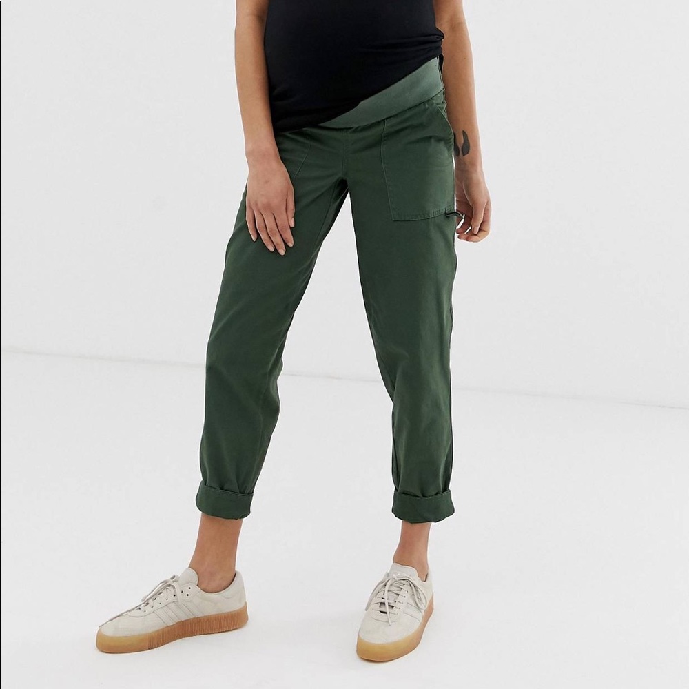 Asos maternity slim leg combat pants